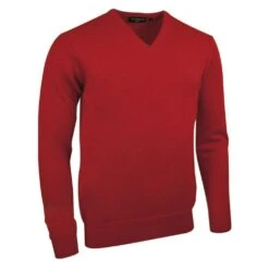 Glenmuir Men's Lomond Lambswool Golf Sweater -Golf Supplies Series 0057330 glenmuir mens lomond lambswool golf sweater