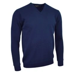 Glenmuir Men's Lomond Lambswool Golf Sweater -Golf Supplies Series 0057335 glenmuir mens lomond lambswool golf sweater