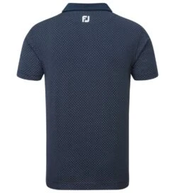 FootJoy Men's Diamond Dot Print Lisle Golf Polo Shirt -Golf Supplies Series 0074815 footjoy mens diamond dot print lisle golf polo shirt