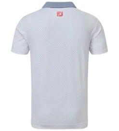 FootJoy Men's Diamond Dot Print Lisle Golf Polo Shirt -Golf Supplies Series 0074816 footjoy mens diamond dot print lisle golf polo shirt