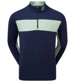FootJoy Men's Engineered Chest Stripe Chill-Out Golf Midlayer -Golf Supplies Series 0074857 footjoy mens engineered chest stripe chill out golf midlayer