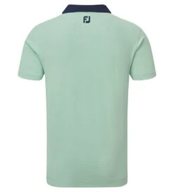 FootJoy Men's Solid Stripe Placket Pique Golf Polo Shirt 20 FootJoy Men's Solid Stripe Placket Pique Golf Polo Shirt -Golf Supplies Series 0074902 footjoy mens solid stripe placket pique golf polo shirt