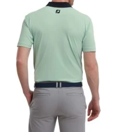 FootJoy Men's Solid Stripe Placket Pique Golf Polo Shirt 26 FootJoy Men's Solid Stripe Placket Pique Golf Polo Shirt -Golf Supplies Series 0074908 footjoy mens solid stripe placket pique golf polo shirt