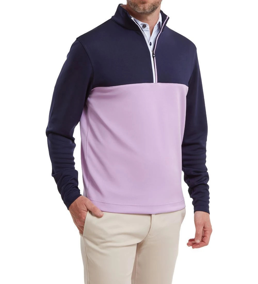 FootJoy Men's Colour Block Chill-Out Golf Midlayer 7 FootJoy Men's Colour Block Chill-Out Golf Midlayer - Image 5