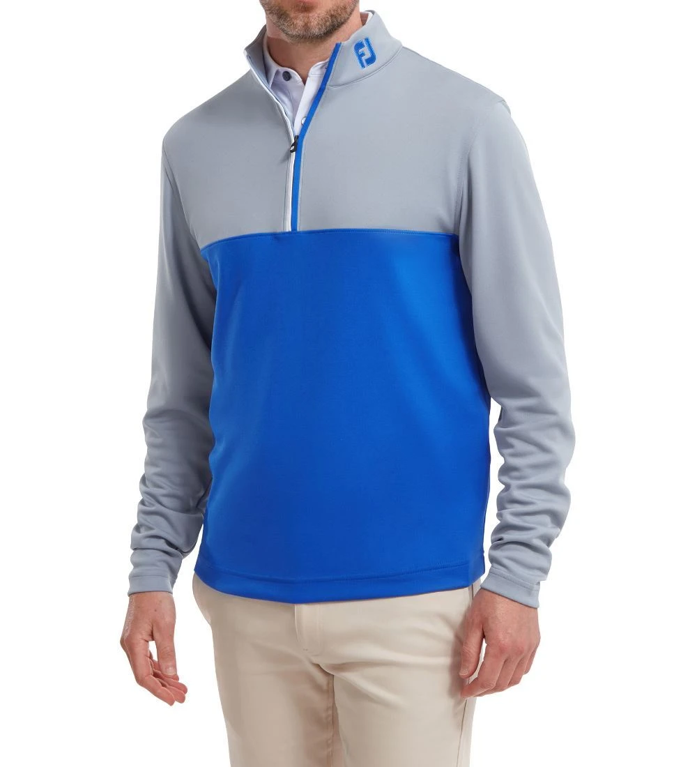 FootJoy Men's Colour Block Chill-Out Golf Midlayer 15 FootJoy Men's Colour Block Chill-Out Golf Midlayer - Image 13