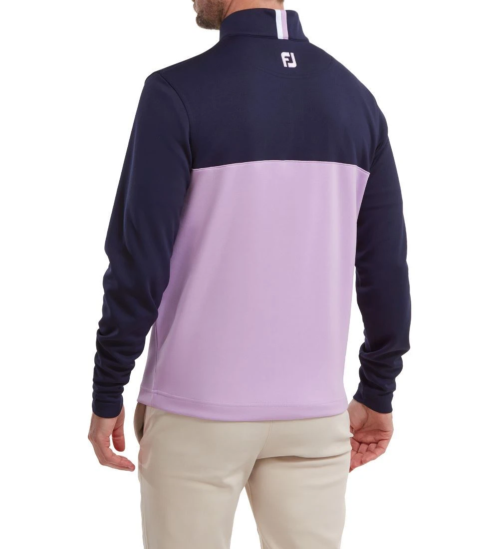 FootJoy Men's Colour Block Chill-Out Golf Midlayer 16 FootJoy Men's Colour Block Chill-Out Golf Midlayer - Image 14