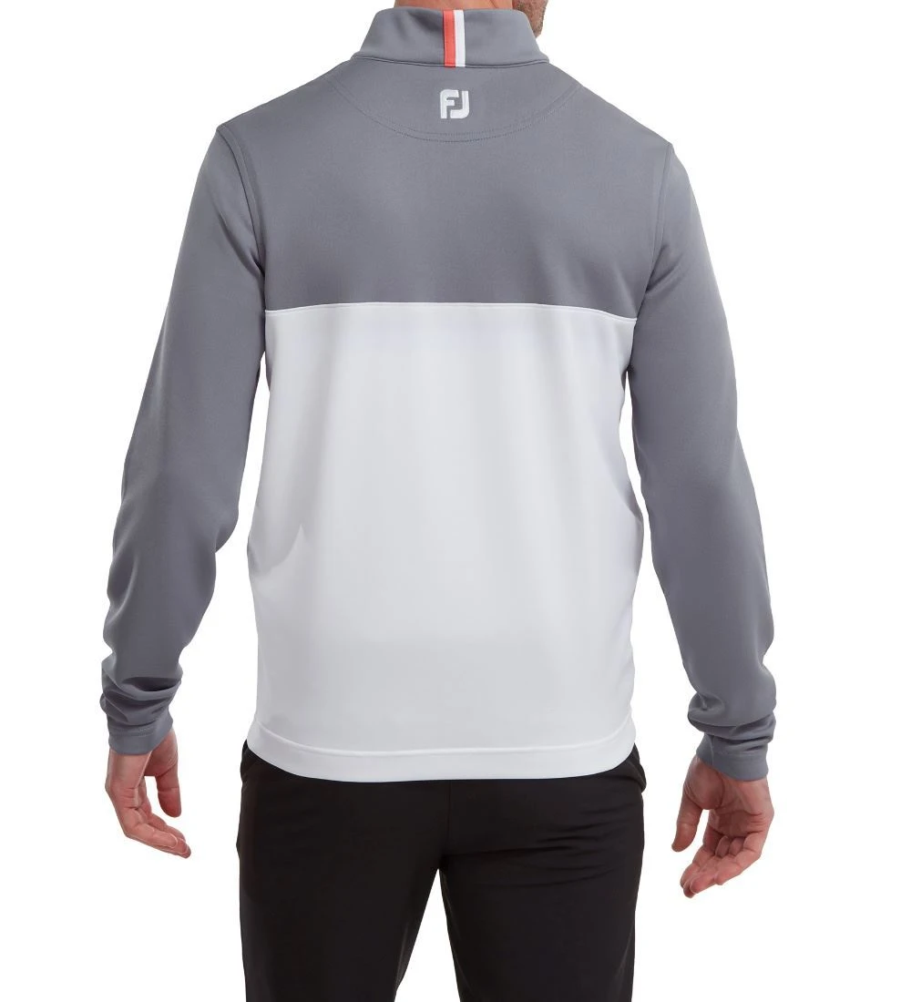 FootJoy Men's Colour Block Chill-Out Golf Midlayer 6 FootJoy Men's Colour Block Chill-Out Golf Midlayer - Image 4