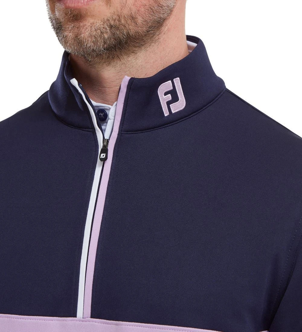 FootJoy Men's Colour Block Chill-Out Golf Midlayer 19 FootJoy Men's Colour Block Chill-Out Golf Midlayer - Image 17