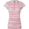 FootJoy Ladies Cap Sleeve Colour Block Golf Polo Shirt -Golf Supplies Series 0075209 footjoy ladies cap sleeve colour block golf polo shirt