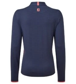 FootJoy Ladies Jersey Tonal Stripe Golf Midlayer -Golf Supplies Series 0075231 footjoy ladies jersey tonal stripe golf midlayer