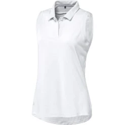 Adidas Ladies Primeblue Sleeveless Golf Polo Shirt -Golf Supplies Series 0076798 adidas ladies primeblue sleeveless golf polo shirt