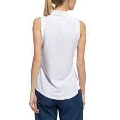 Adidas Ladies Primeblue Sleeveless Golf Polo Shirt -Golf Supplies Series 0076802 adidas ladies primeblue sleeveless golf polo shirt