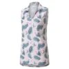 Puma Ladies Cloudspun Paradise Sleeveless Golf Polo Shirt