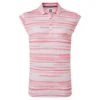 FootJoy Ladies Watercolour Lisle Golf Polo Shirt -Golf Supplies Series 0078877 footjoy ladies watercolour lisle golf polo shirt
