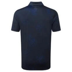 FootJoy Men's Jungle Leaf Pique Golf Polo Shirt -Golf Supplies Series 0081868 footjoy mens jungle leaf pique golf polo shirt