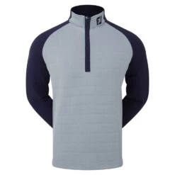 FootJoy Men's Quilted Jacquard Chill Out XP Golf Pullover -Golf Supplies Series 0082645 footjoy mens quilted jacquard chill out xp golf pullover