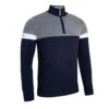 Glenmuir Men's Lawrie Touch Of Cashmere Golf Sweater