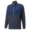 Puma Men's Cloudspun WRMLBL 1/4-Zip Golf Midlayer -Golf Supplies Series 0083387 puma mens cloudspun wrmlbl 14 zip golf midlayer