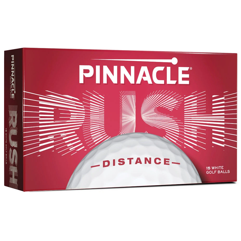 Pinnacle Rush Golf Balls - 15 Ball Pack 3 Pinnacle Rush Golf Balls - 15 Ball Pack