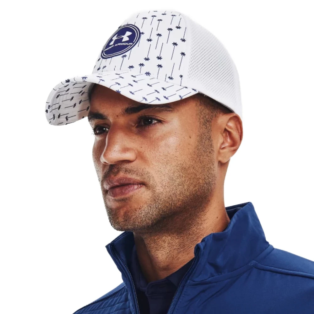 Under Armour Men's Iso-Chill Driver Mesh Golf Cap 5 Under Armour Men's Iso-Chill Driver Mesh Golf Cap - Image 3